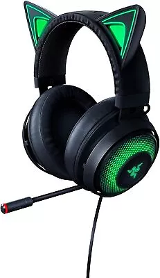 Razer Kraken Kitty Edition - Gaming Headset The Cat Ears USB Gaming Headset Ch • $230.71