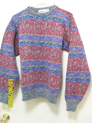 Mens McGregor Sweater Pullover Turtleneck Multicolor  Large • $33.39