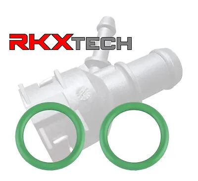 $8.95 • Buy 2X RKX Coolant Hose O Ring VW Audi Coolant Flange Heater Core Connection Coupler