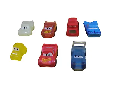 Disney Pixar Cars 7x Cake Topper Vehicles Lightning McQueen Mack Etc • £2.95