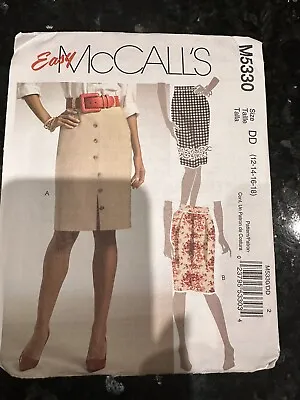 McCall’s Easy Skirt Pattern M5330 • £2.50