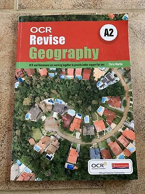 OCR Revise Geography A2 A Level Study Guide Revision Book For A Level Exams • £4.99