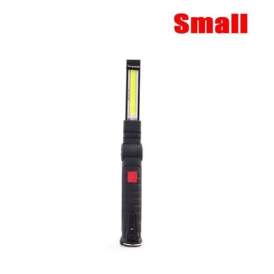 Magnetic Rechargeable COB LED RED Work Light Lamp Flashlight Folding Torch • $6.98