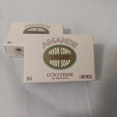 L'Occitane Amande Almond Oil Savon Corps Body Soap 30G X 2 NEW • $14.99