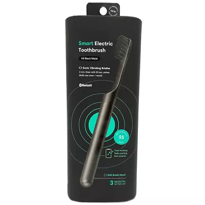 Quip Metal Smart Electric Toothbrush Starter Kit - 2-Minute Timer Bluetooth • $50