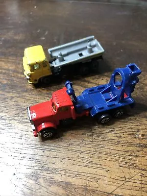 Zylmex Yat Ming? Cement Mixer/ Mobil Gas Tanker Truck Junker Lot M1 • $5