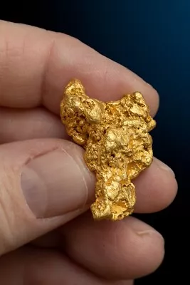 Beautiful Chunky Australian Natural Gold Nugget - 30.88 Grams • $3648