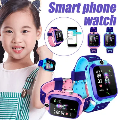 $19.75 • Buy Kids Smart Watch Camera Call Phone SIM GSM Games Watches For Boys Girls Gifts