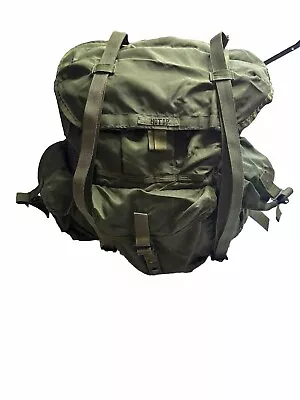 US Army ALICE OD Green LC-1 Large Nylon Combat Field Pack • $49.99