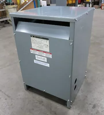 Square D 40 KVA 460 Delta To 460Y/265 V 3PH Dry Type Transformer 40T145HDIT 460V • $495