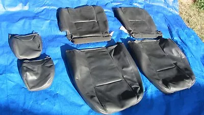 02-04 Volvo XC90 Dark Grey OEM Front Left Right Sides Leather Seat Covers 6 Pcs. • $379.05