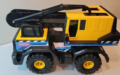 Hasbro Tonka 354 Mighty Diesel Crane Truck XMB 975 Wheels (Missing Shovel) • $59