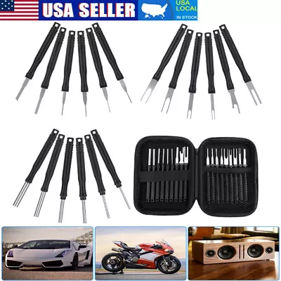 18Pcs Electrical Wire Terminal Removal Tool Connector Pin Kit For Car Motorcycle • $11.39