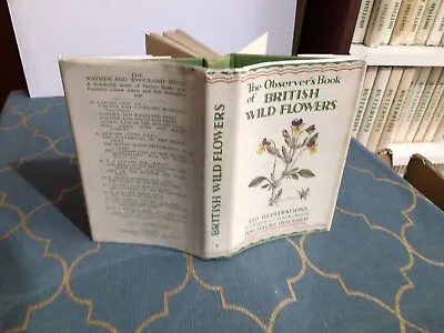 Observers Book Of British Wild Flowers 1951 • £12.99