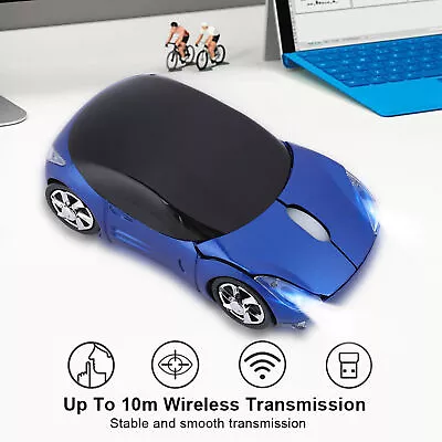 2.4G Wireless Mouse Optical Mouse 1600DPI For Mac/ME/Windows PC/Tablet Gaming • $15.99