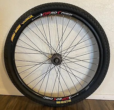 Alexrims Front DP20 Disc 26” Wheel & Arrow Racing Launch Tires • $100