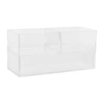 Martha Stewart Brody Set Of 3 Stack And Slide Plastic Tray Office • $22.68
