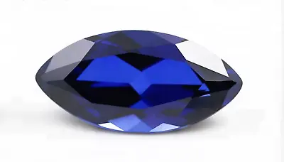 Lab Created Blue Sapphire Corundum Marquise Faceted Loose Stones (4x2mm-20x10mm) • $19.99