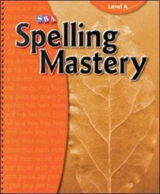 $314 • Buy Spelling Mastery Level A, Teacher Materials (Corrective Spelling)