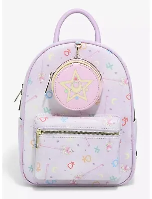 Pretty Guardian Sailor Moon Crystal Star Compact Coin Purse Mini Backpack Bag • $56.90