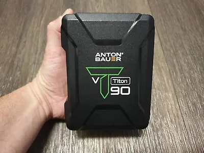 Anton Bauer Titon 90 V Mount Battery 92Wh 10A 14.4V **40 CHARGE CYCLES** • $218