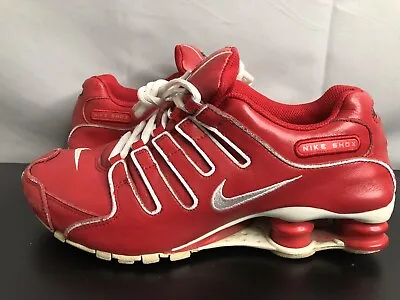 Nike ID Shox NZ Red White Youth Size 6Y - 314561-008 • $63.74