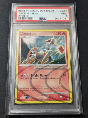 $25 • Buy Pokemon TCG - PSA 9 - Arceus Holo - Platinum Arceus AR3