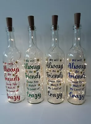 Special Friendship BFF  Illuminated Light-up Bottle Gift Present • £9.45