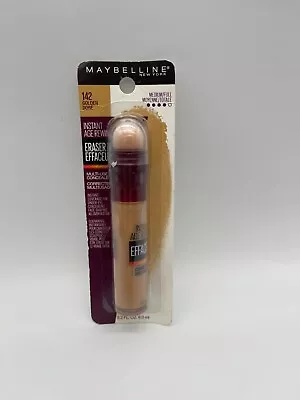 Maybelline Instant Age Rewind Eraser Multi-Use Concealer 142 GOLDEN 0.02 Oz • $9.88