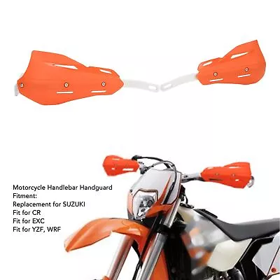 ・Orange Motorcycle Handlebar Handguard 22mm 28mm Handlebar Hand Guards For YZF W • $36.43