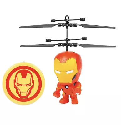 Marvel Iron Man Motion Sensor Flying Helicopter Toy Mini Drone Chopper • $17.99