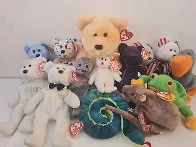 £2.99 • Buy Ty Beanie Baby, Original Beanies,  Different Designs And Size Available