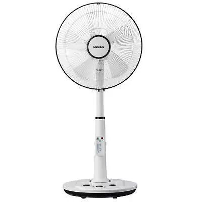 £42.99 • Buy 14  Electric Oscillating Pedestal Air Cooling Fan With Remote Control Standing