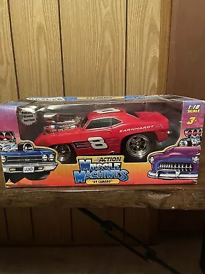 1969 Chevy Camaro Dale Earnhardt 1:18 Scale #8 Action Muscle Machines Diecast • $44.99