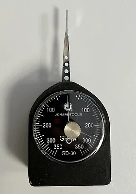 Used Jonard GD-30 Flat Tip Small Force Gauge 40-350 Grams Dial Display • $20