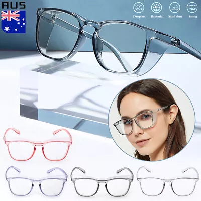 2X Safety Goggle Glasses Clear UV Protection Anti-Scratch Anti Fog Safety Glasse • $11.99