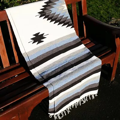 £32 • Buy Mexican Saltillo Sarape Blanket - Veracruz