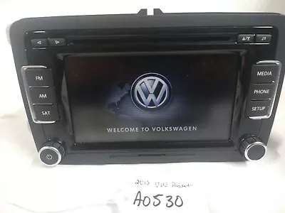 10-12 VW CC JETTA PASSAT TOUCH 6 Disc Changer MP3 CD Player  RCD-510 1K0035180AE • $225.75