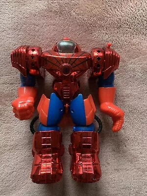 Vintage Marvel Toy Biz 1996 Battle Action Mega-Armor Mecha Robot Spider-Man • $35