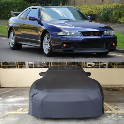 For 2009-22 NISSAN GTR R33 R34 Satin Stretch Indoor Car Cover Scratch Dustproof • $149.65