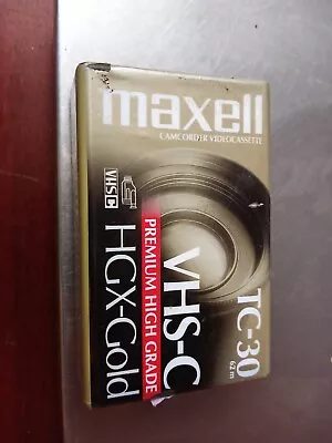 Maxell MAX203010 High Grade VHS-C Videotape Cassette • $5