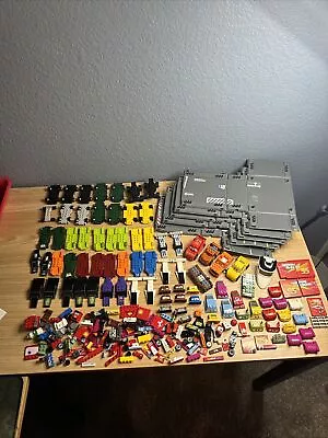 HUGE BULK LOT LEGO RACERS AND CARS MOVIE Pieces Tires Track Road • $49.99