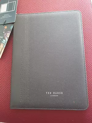 Ted Baker Truly Gifted Black A5 Zipped Folio • £14.99