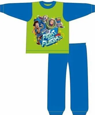 £4.99 • Buy Toy Story Buzz Lightyear Woody  FULL LENGTH PYJAMAS 18 Months - 24 Months