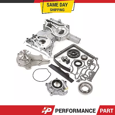 Timing Chain Kit Oil Water Pump Cover For 79-82 Toyota Pick Up 2.2 2.4 20R 22R • $133.99