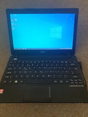 £70 • Buy Acer Aspire One 725 Netbook , AMD C-70 , 4GB RAM , 320GB HDD, Win 10 Home ,HDMI