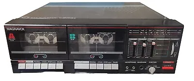 Magnavox Record Player Dual Cassette AM/FM Stereo Player MX1700 • $60