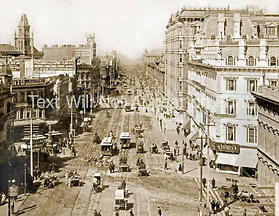 1885-1900 Market St. San Francisco CA Vintage Photograph 8.5  X 11  Reprint • $13.58