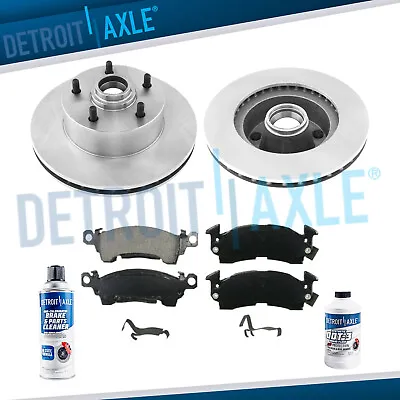 Front Brake Rotors + Ceramic Pads For Oldsmobile Cutlass F85 Omega Vista Cruiser • $145.68