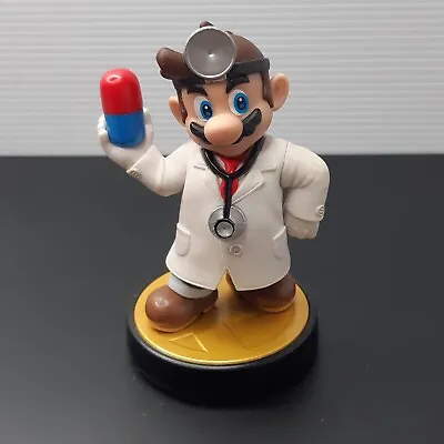 Dr. Mario Nintendo Amiibo #42 Figure Super Smash Bros Collection Wii U DS 3DS   • $39.95